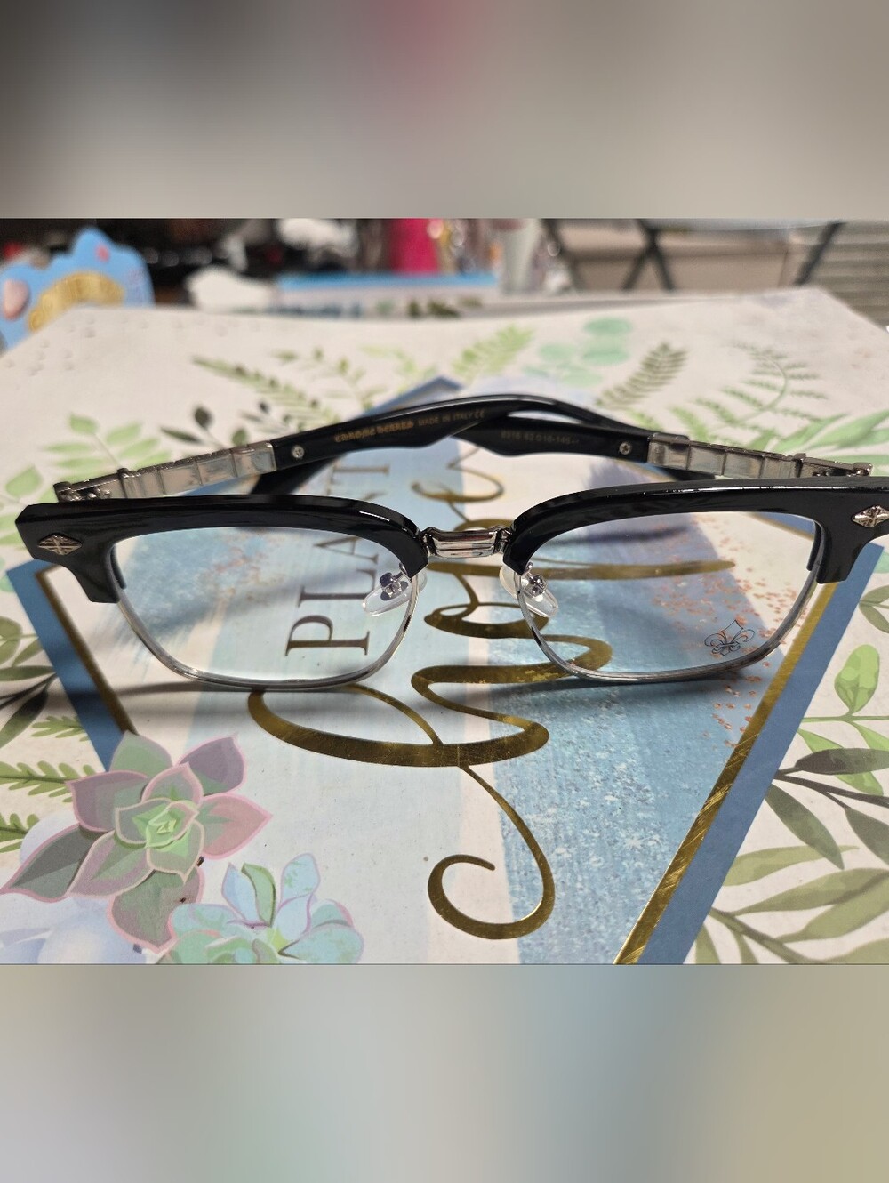 Chrome Hearts UNISEX -Rimless Stylish Glasses -